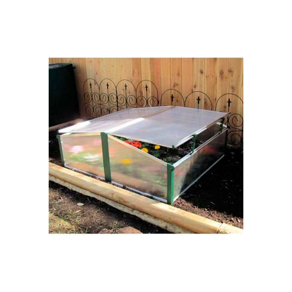 Exaco Trading Co. Easy-Fix Double Cold-Frame, 48"L x 40"W x 16"H CF 120/100 - main